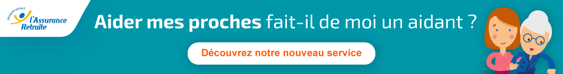 bandeau vers le formulaire pour définir son type d'aidance/lassuranceretraite.fr